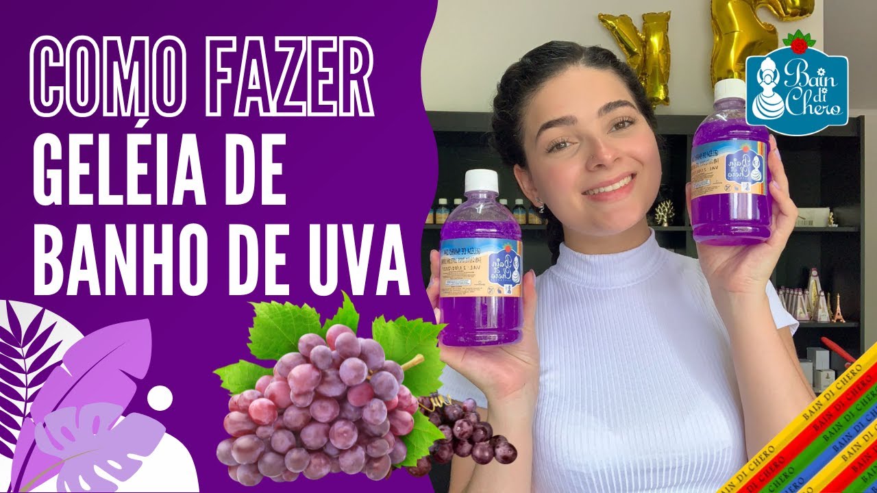 Como Fazer Geléia de Banho de Uva: Receita Fácil para Cosméticos Artesanais