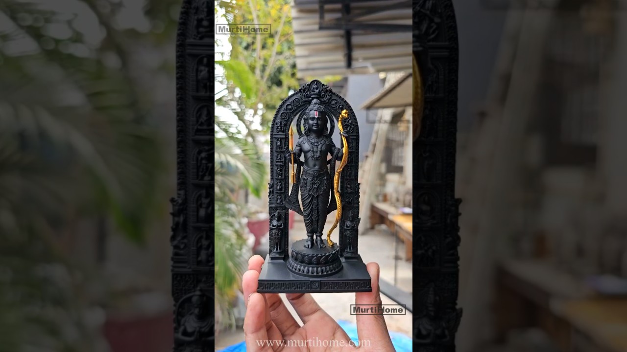 Lord Ram Lalla Idol 6 inch Miniature Sculpture, Shri Ram Murti #ramlalla #ram #ramlala #3dprint