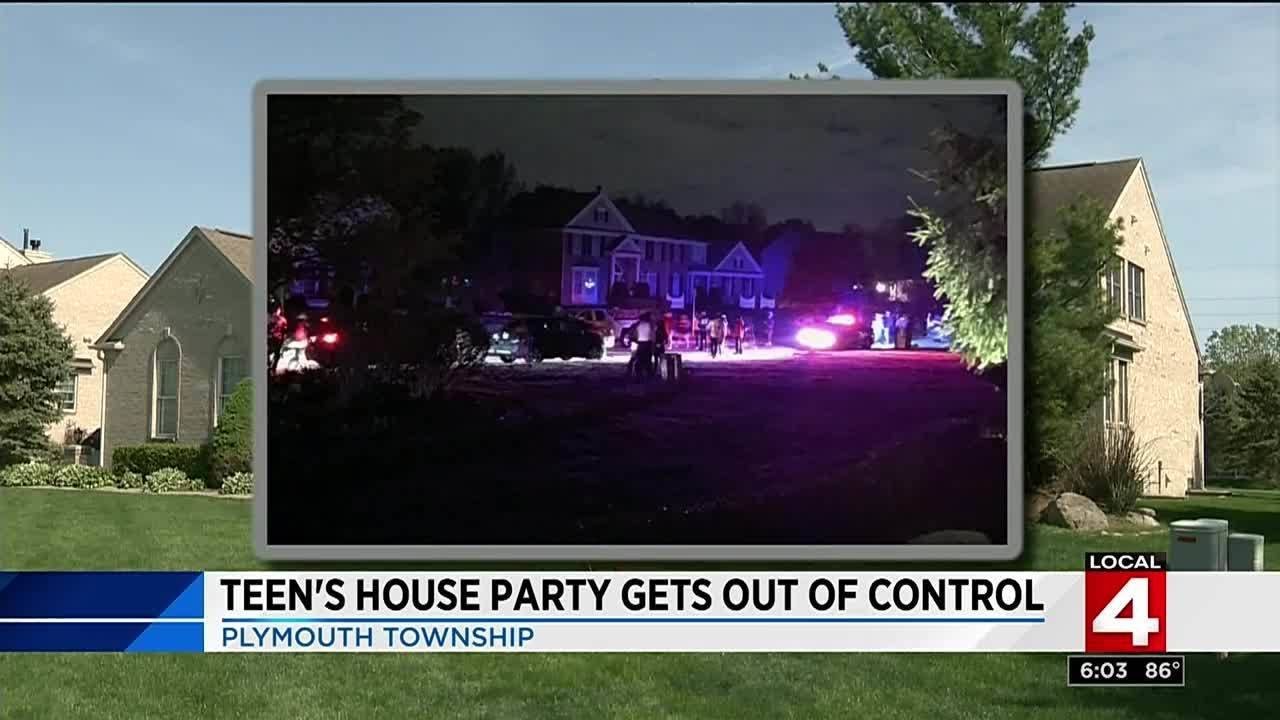 Teen's house party gets out of control