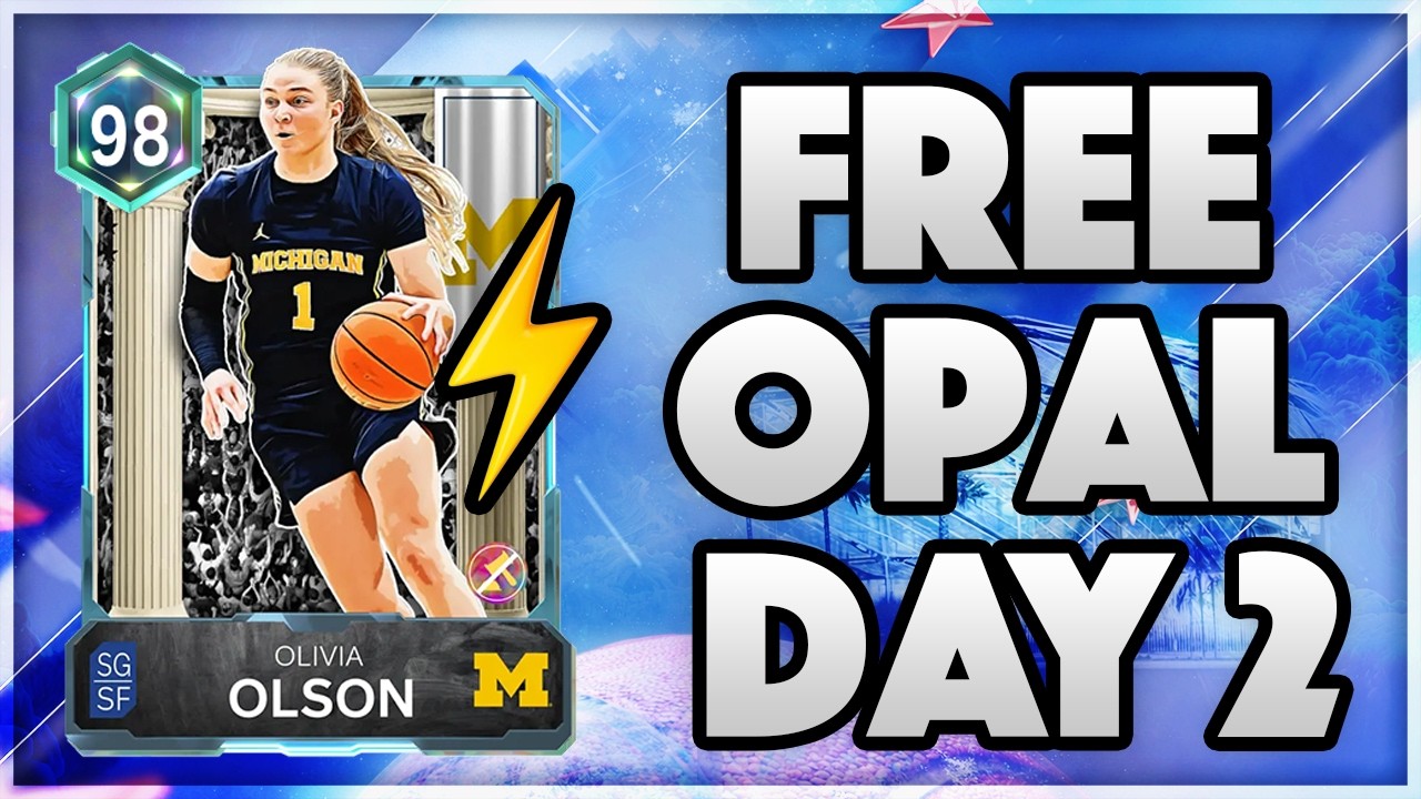 Бесплатная копия Galaxy Opal Оливии Олсон в режиме MyTeam NBA 2K26!! Неудачный второй день!