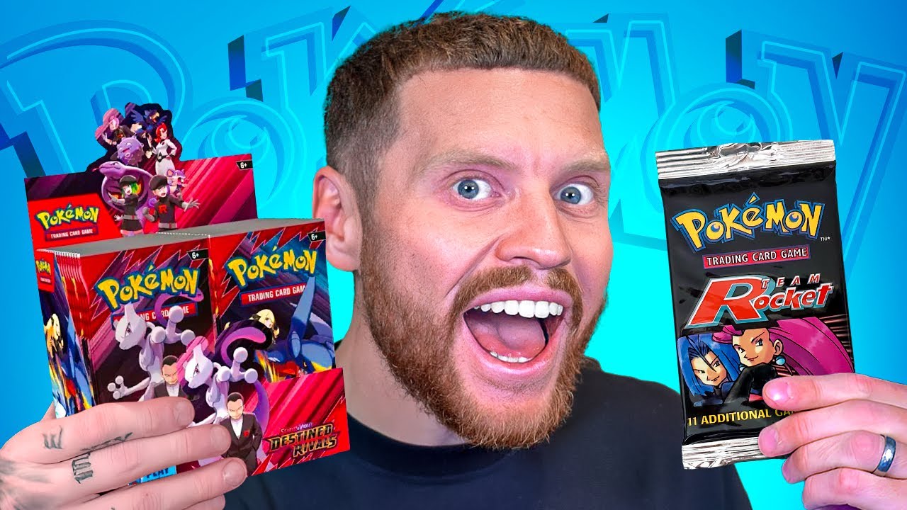 £390 Modern Booster Box vs £500 Vintage Pokémon Pack!