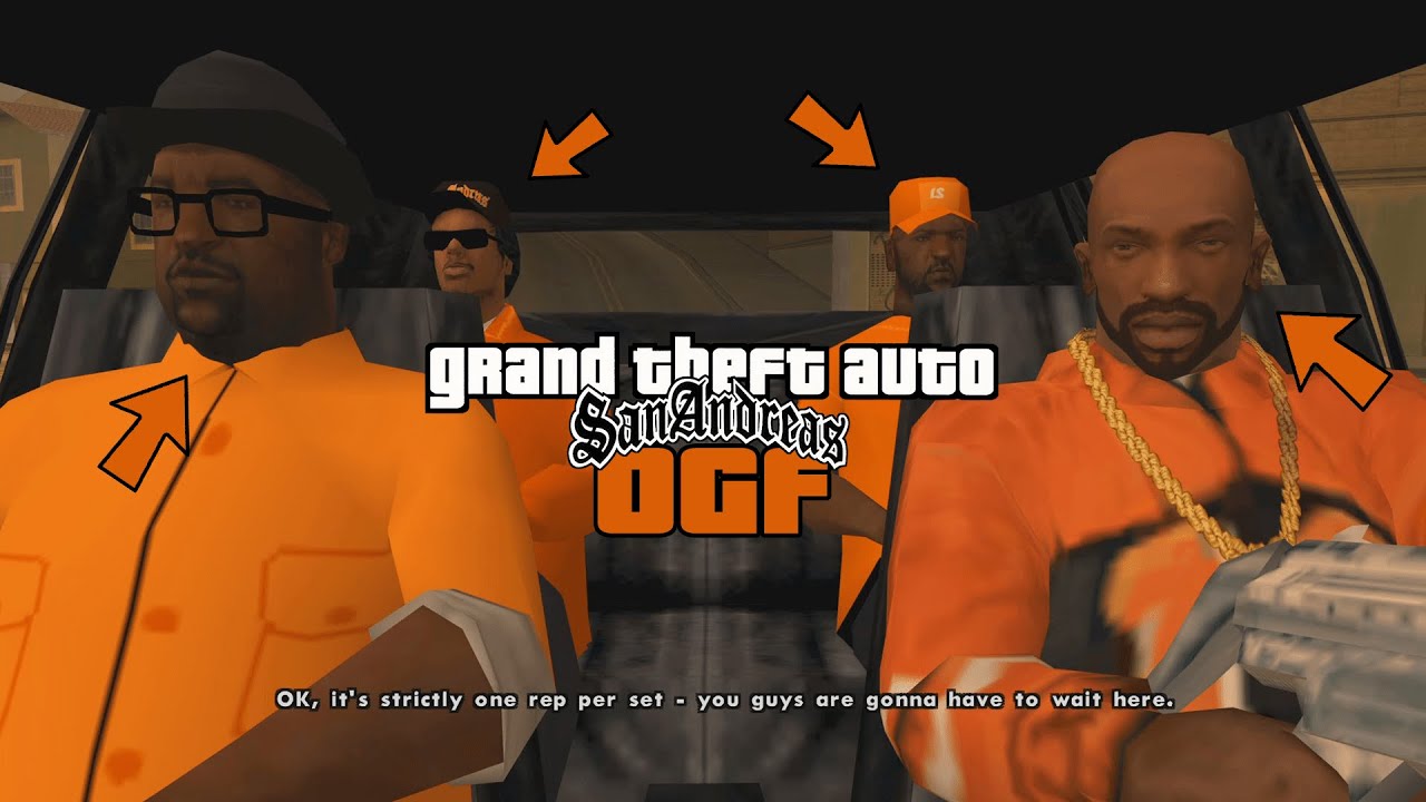 Reuniting Orange Grove Street Families Mission in GTA San Andreas! (Beta OGSF)
