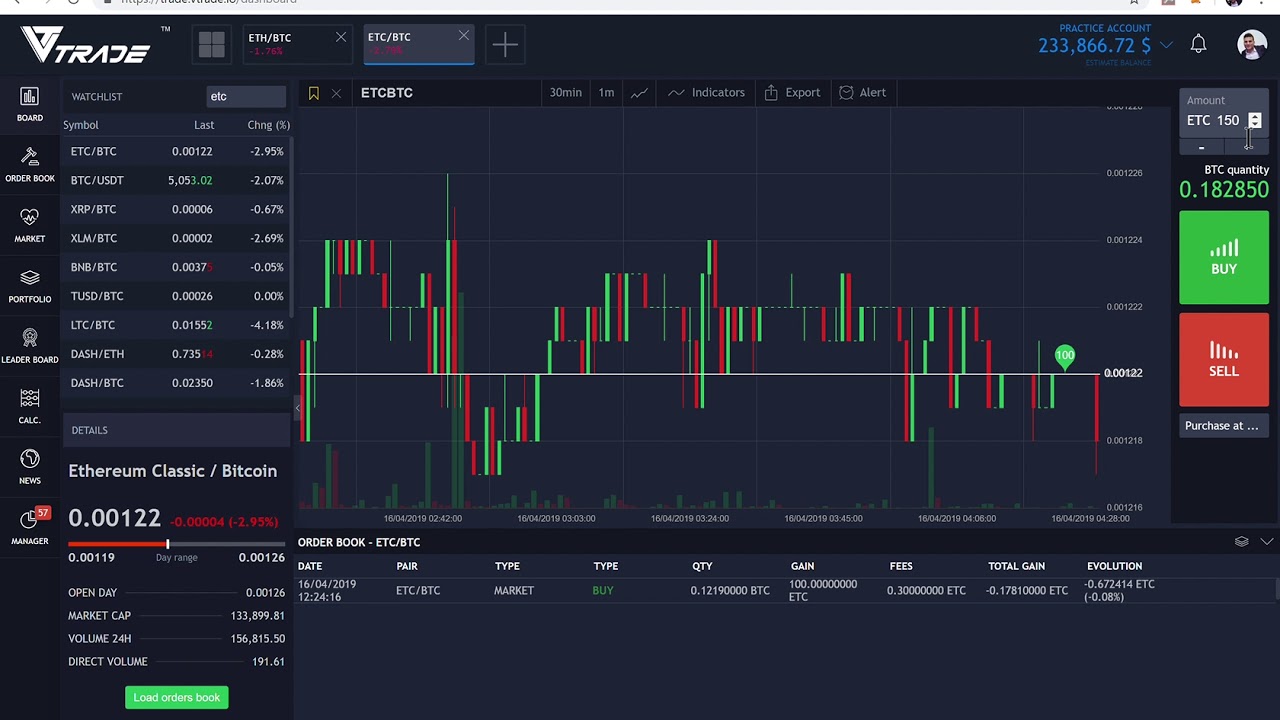 VTRADE - Blockchain and Crypto Asset Exchange
