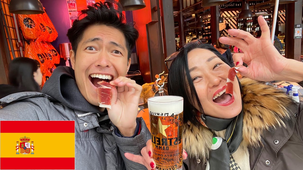 EPIC SPANISH FOOD TOUR at San Miguel Market in Madrid🇪🇸