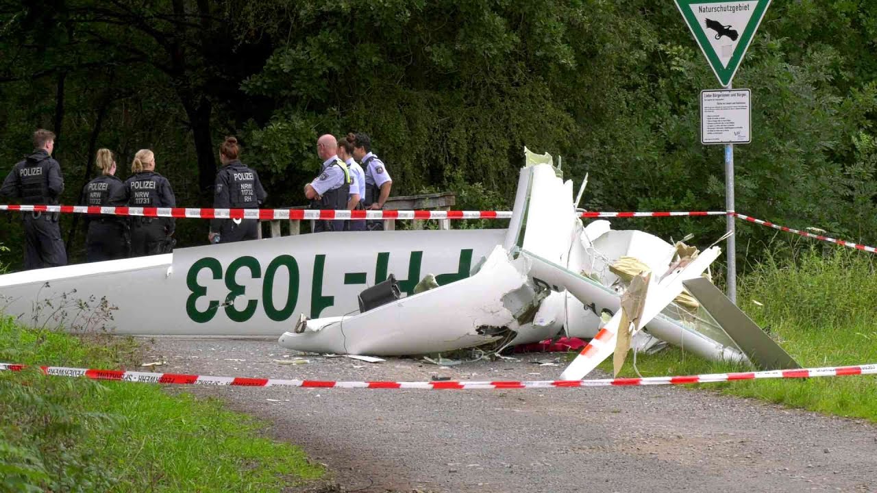 11.07.2020 - Zwei Segelflugzeuge stürzen bei Dülmen/Haltern am See ab - 2 Tote