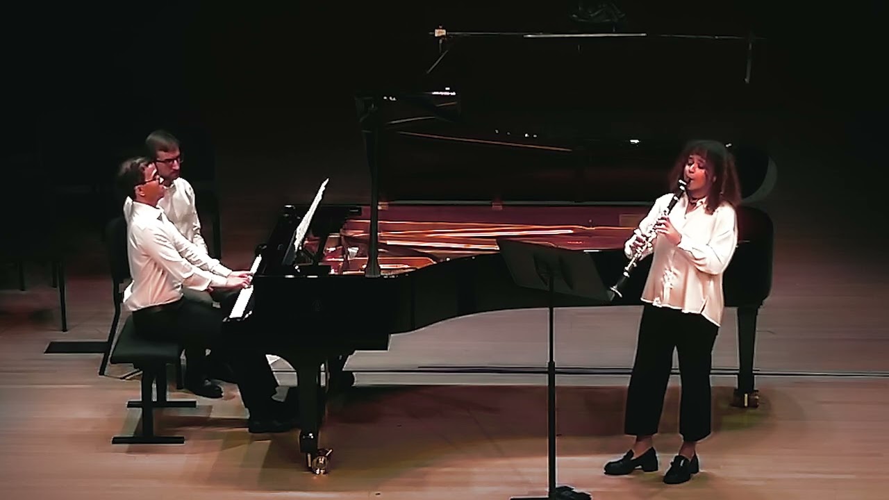 C.M. Weber - Grand Duo Concertant - movimentos 2 e 3 (Mariane Pellerin e Felipe de Souza)