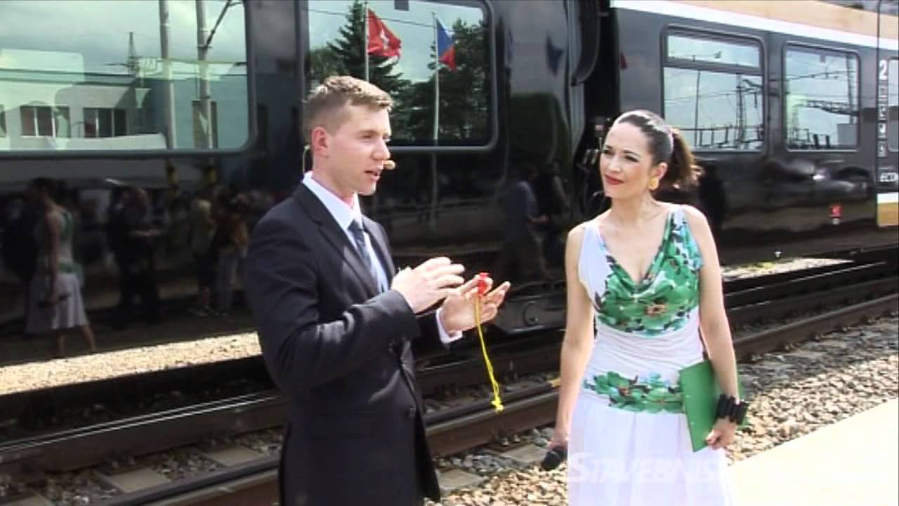Předvedení nové soupravy vlaků LEO Express