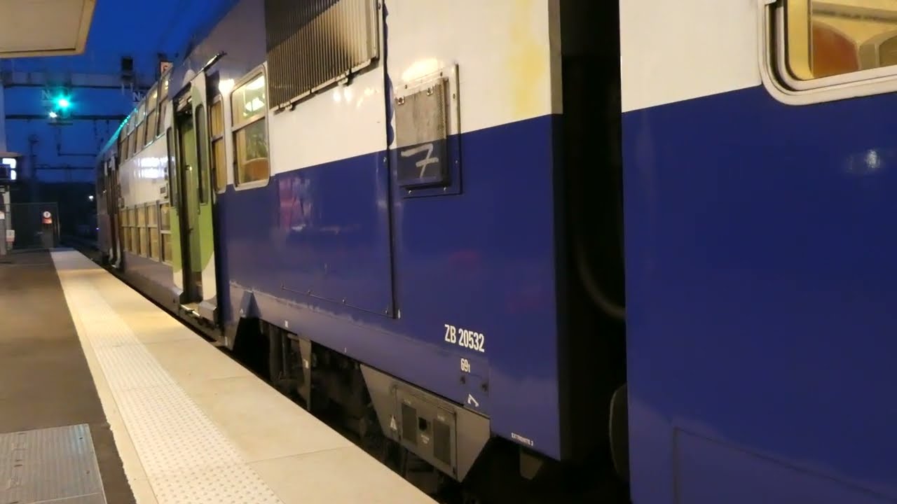 d&eacute;part de train[ Z20500 + Z20900, CHAVILLE VELIZY, MISSION ELAO ]