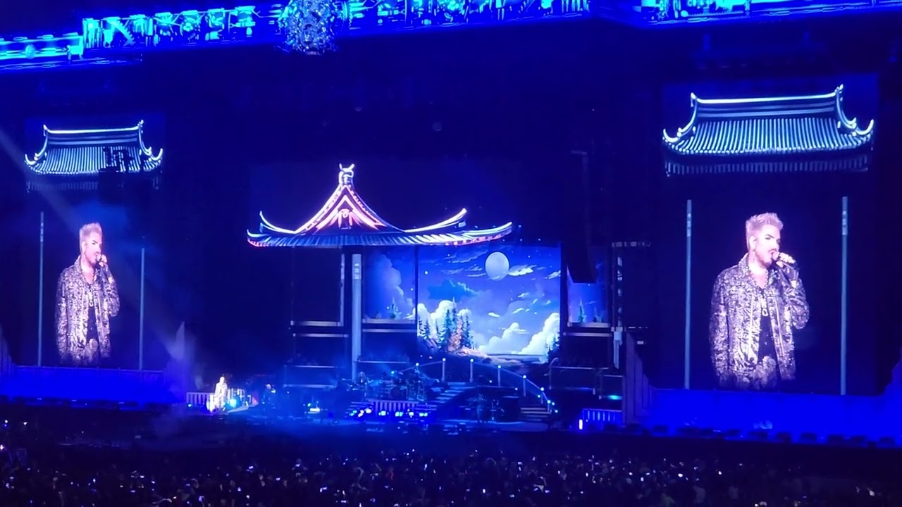 QUEEN + ADAM LAMBERT /Teo Torriatte (Let Us Cling Together) / THE RHAPSODY TOUR at Tokyo Dome