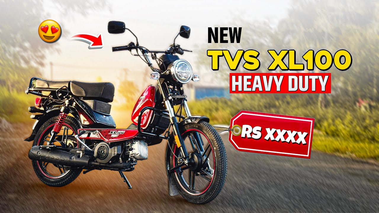 Finally New Updated TVS XL100 2025 😍 | Big Changes 😱|