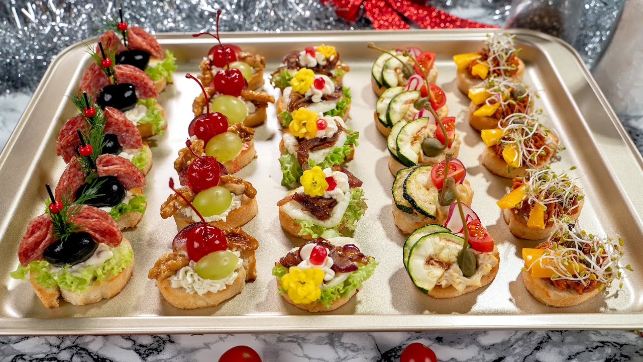 8 вкусных закусок с гарниром к рождественскому столу – художественное приглашение к угощению