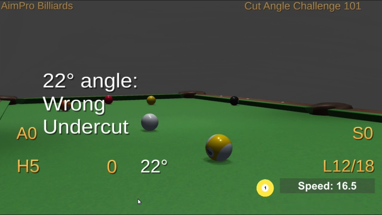 Cut Angle Challenge 101 V3 Part 1