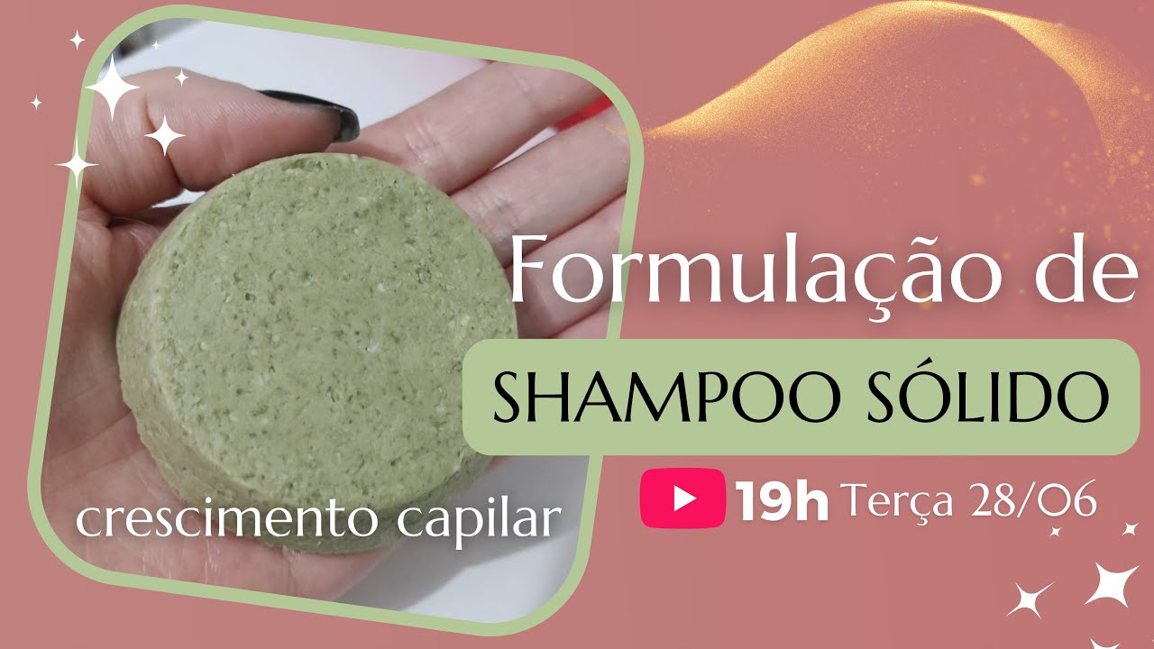 Como Fazer Shampoo Sólido Para Crescimento Capilar