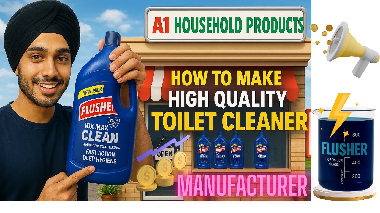 How To Make Toilet Cleaner | टॉयलेट क्लीनर बनाने का तरीका
