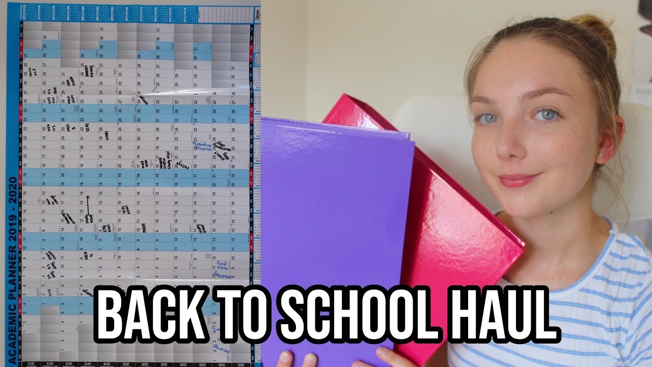 BACK TO SCHOOL SUPPLIES HAUL 2019| Sophia X