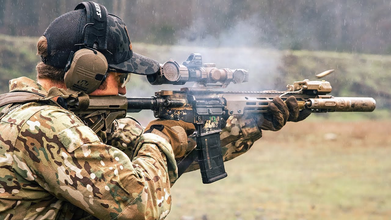 Army Green Berets Conduct Training in Combat Marksmanship, Convoy Ops & Drones