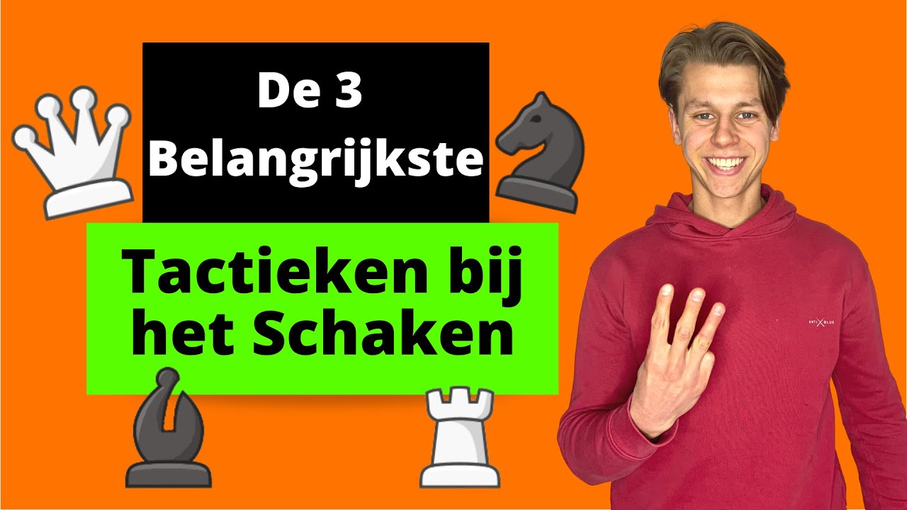 De 3 Belangrijkste Schaak Tactieken