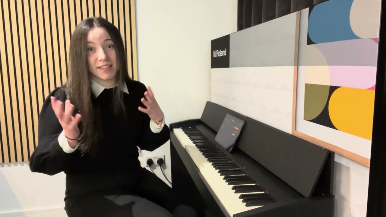 Roland F107 Digital Piano Demonstration & Review | Rimmers Music