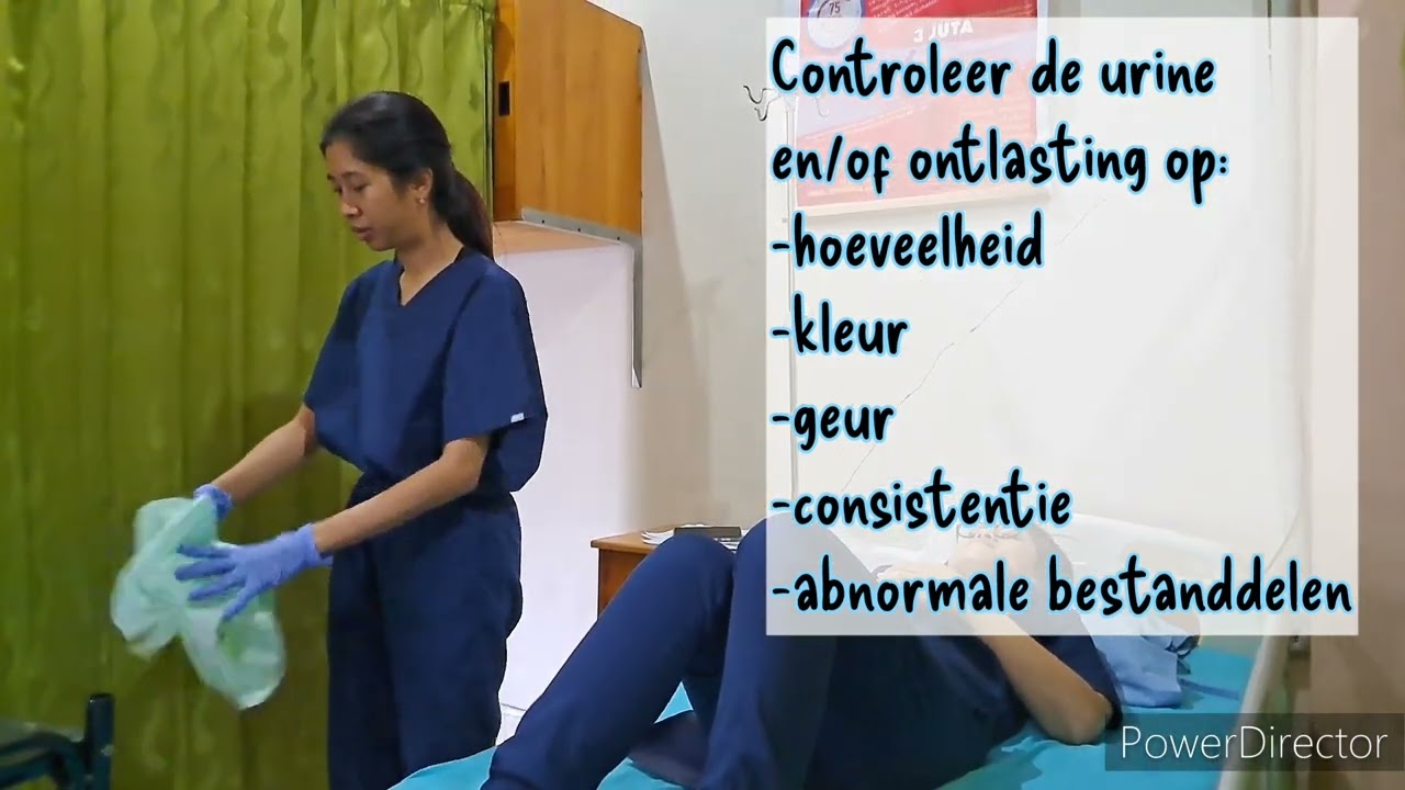 Incontinentiemateriaal aanbrengen - Yomema groep 21 mentoraat