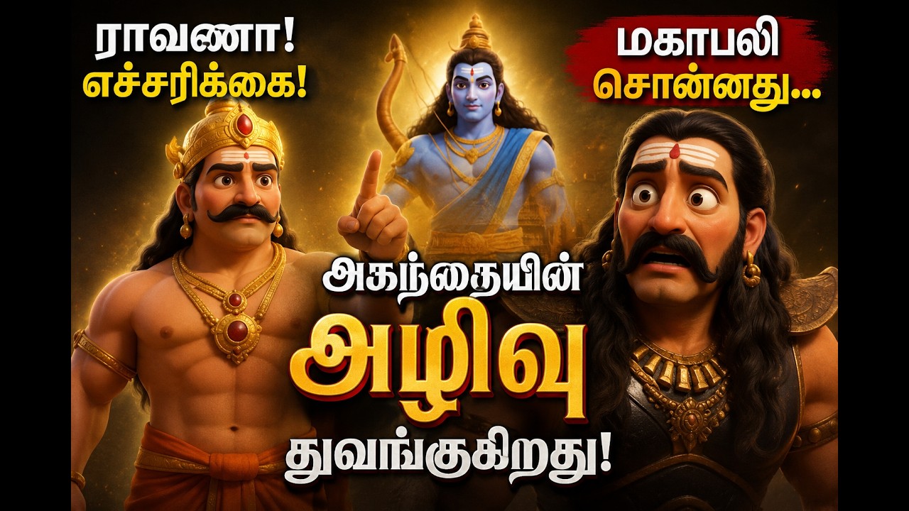 Ravanan Story in Tamil|Ravanan history in tamil |Mahabali Warned Ravana About Sri Rama