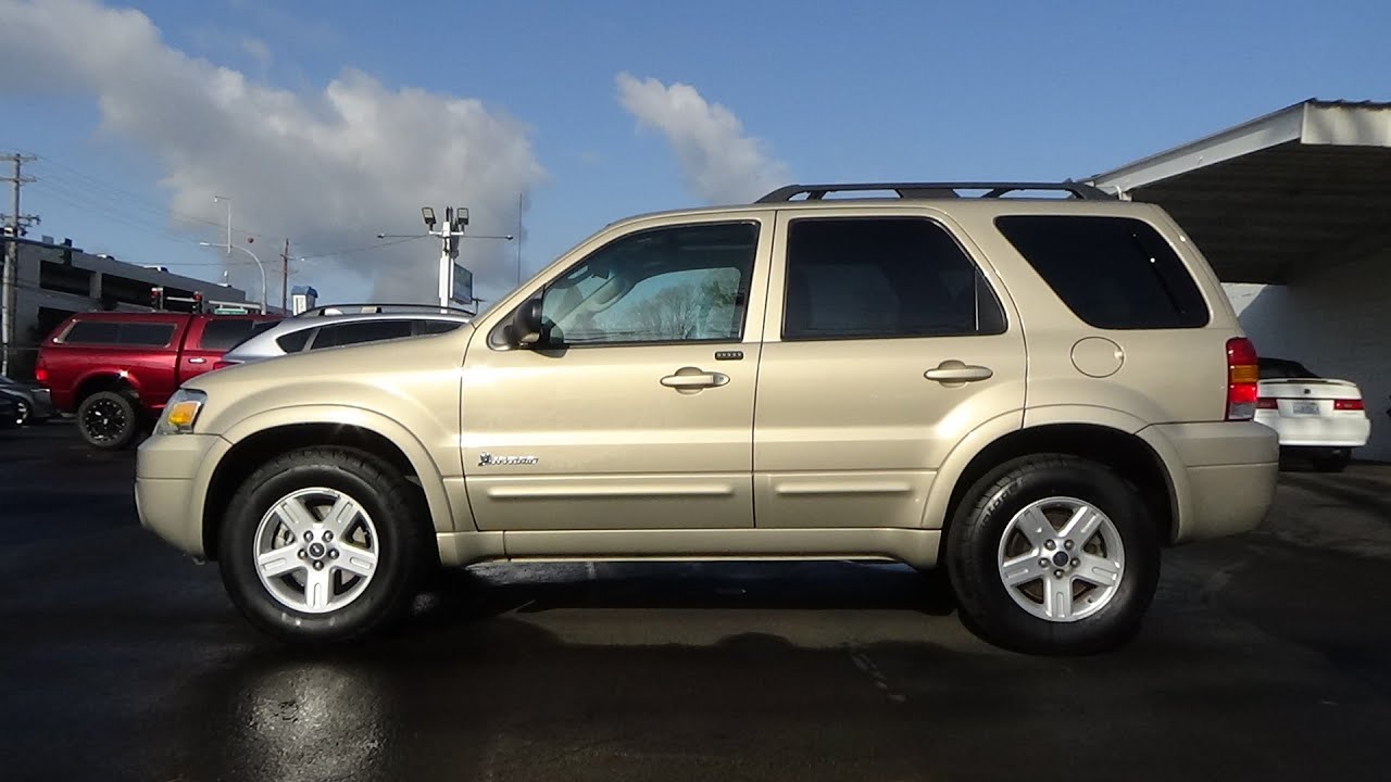 2007 Ford Escape Hybrid (4WD) - A Start-Up & Complete Documentation