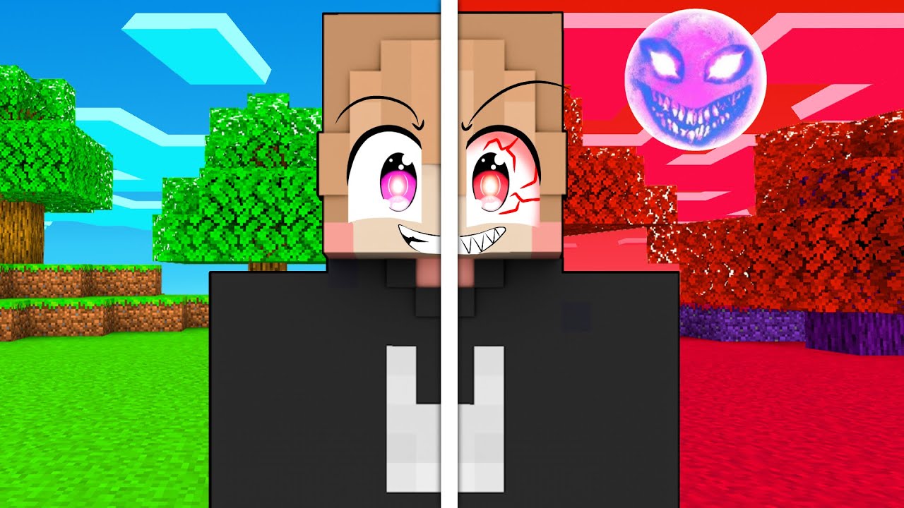 AKU MENJADI JAHAT KETIKA MALAM HARI DI MINECRAFT!!