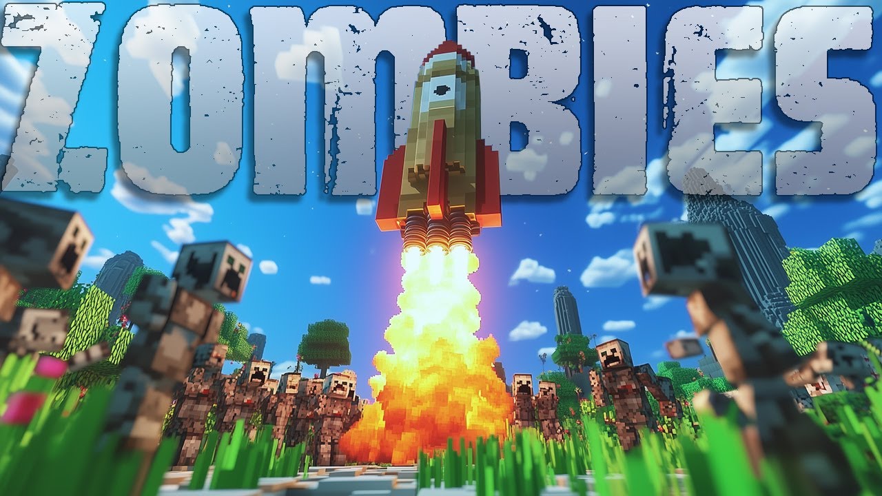 MINECRAFT ZOMBIES - ROCKET BAZA (Call of Duty Zombies)