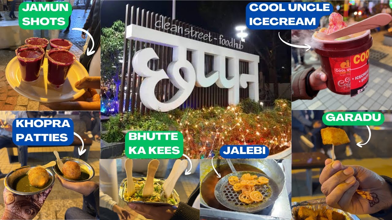 Indore Street Food Tour – 56 Dukan (Chappan Dukan) | Vijay Chaat House, Johnny Hot Dog & More