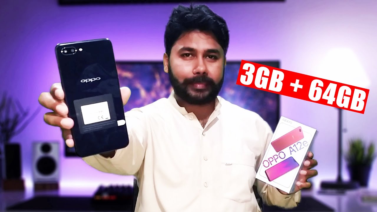oppo a12e unboxing & review | 3GB+64GB | Pakistan