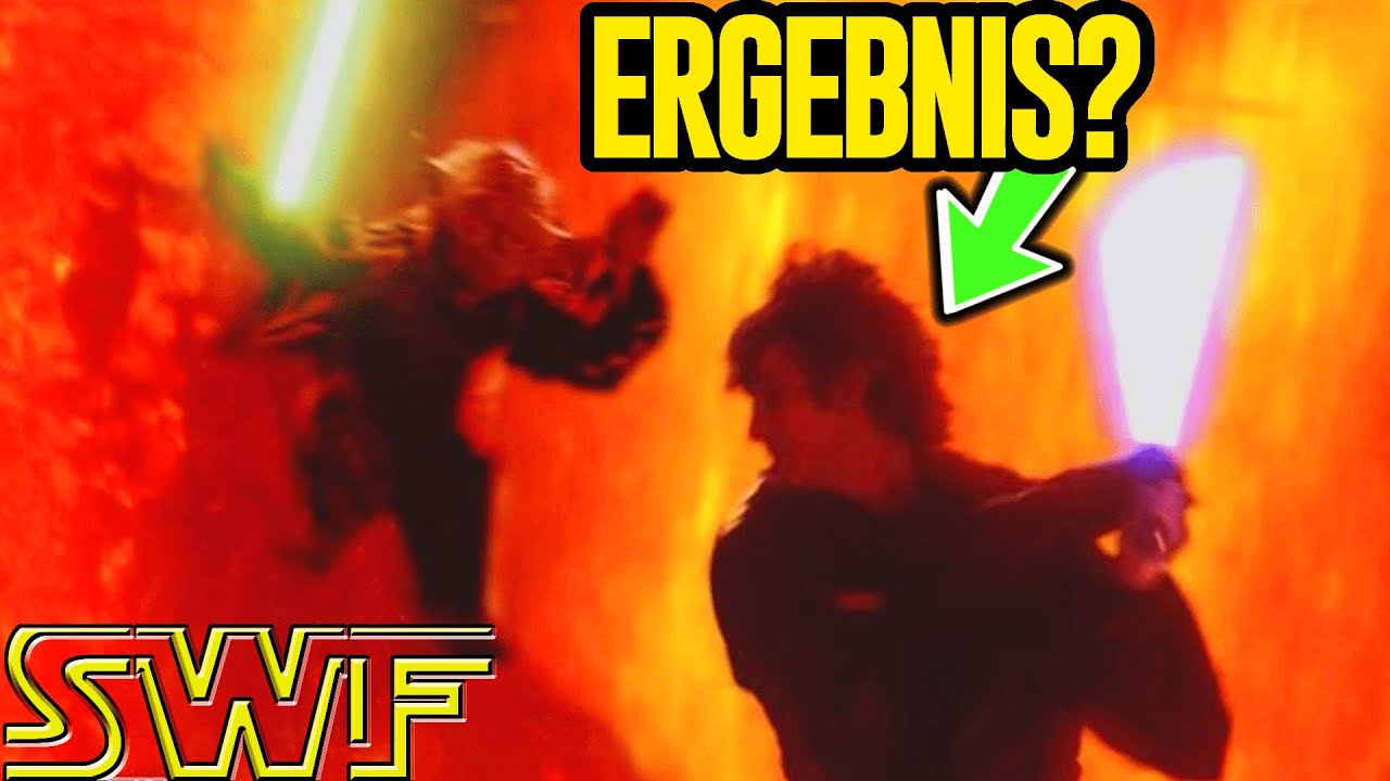 Was wäre wenn YODA GEGEN ANAKIN IN MUSTAFAR KÄMPFEN WÜRDE! | Star Wars Episode 3 Deutsch