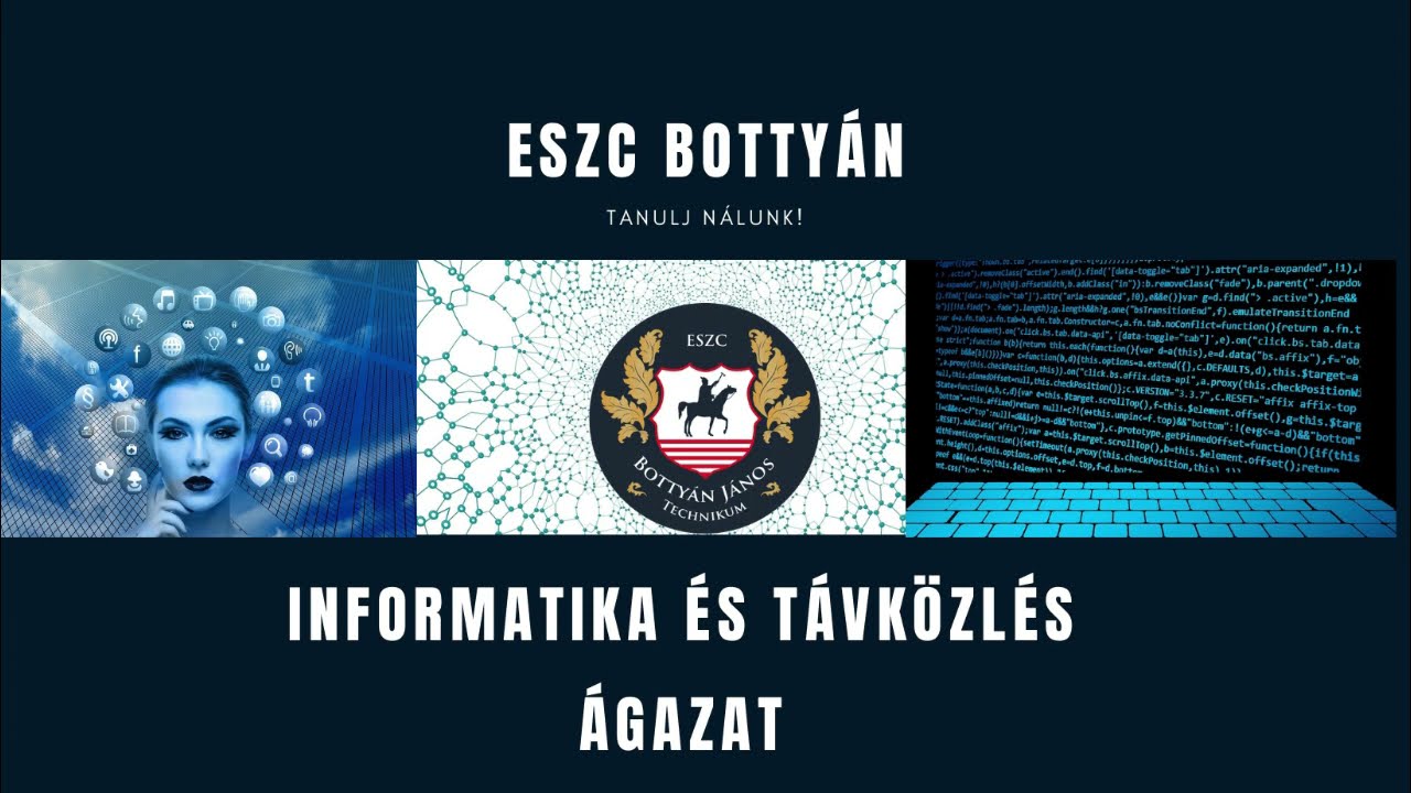 ESZC Bottyán János Technikum - Informatikai rendszer- és alkalmazásüzemeltető technikus képzés