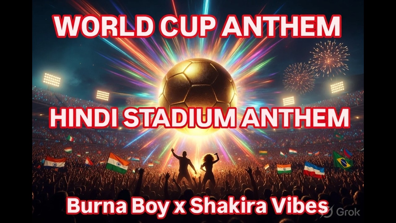 ⚽ World Of Champions | Hindi FIFA Style Anthem 2026 | Official Video