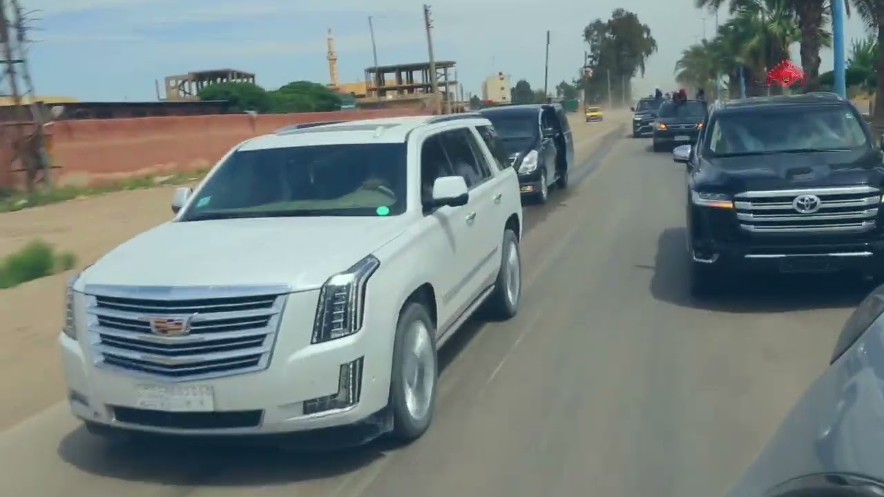 ستقبال شيوخ عشائر الرقة الشيخ مانع حميدي الدهام