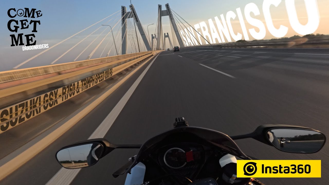 GIX i SPEED TRIPLE przez KRK / Zaszczepiony młody oraz San Francisco Bridge w KRK STYLE