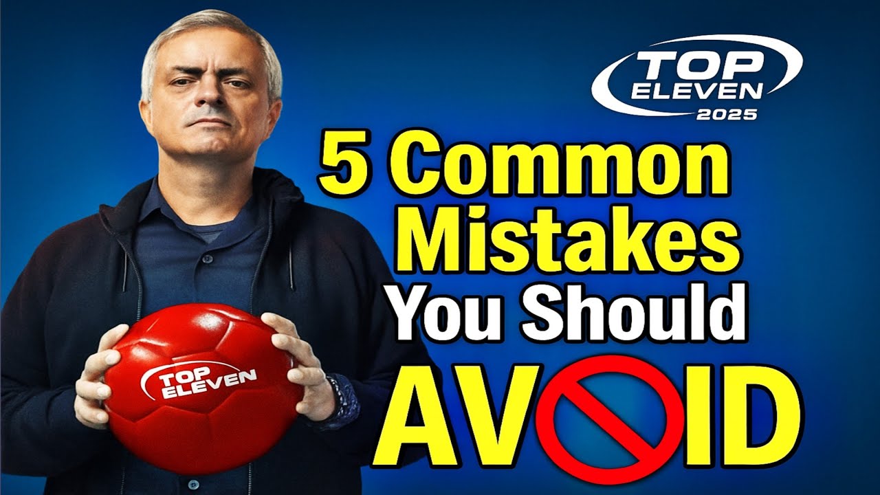5 Common Mistakes in Top Eleven 2026 you should avoid in 2026 | With Indonesian Subtitle