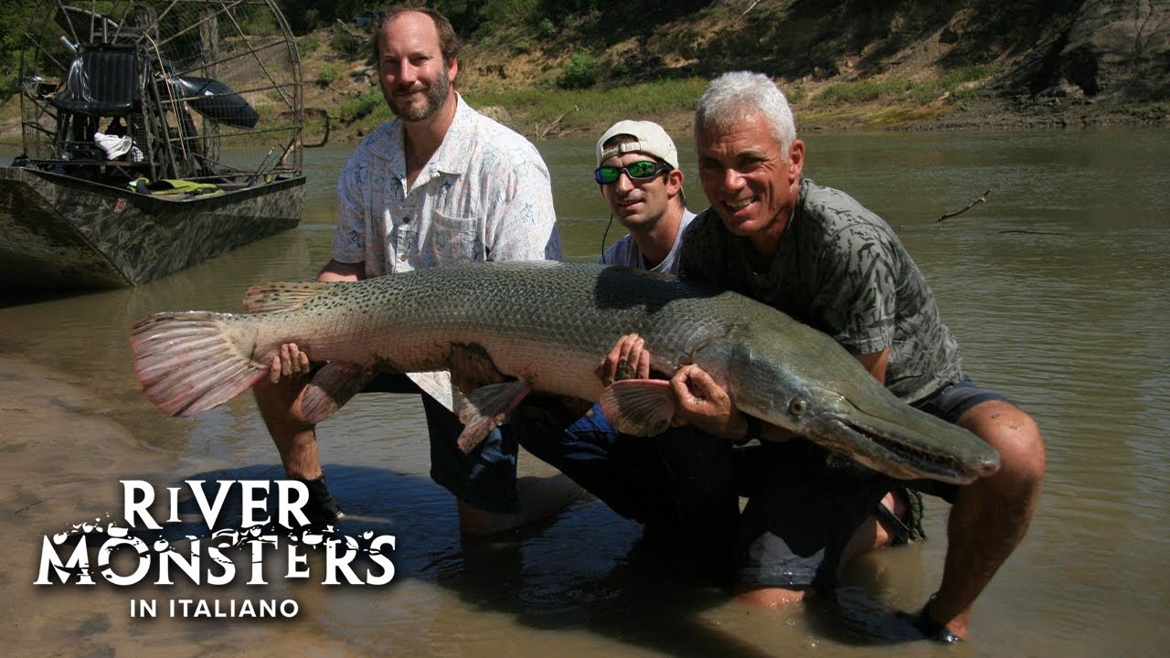 Sulle Tracce del PESCE ALLIGATORE - River Monsters ITA - S01E02