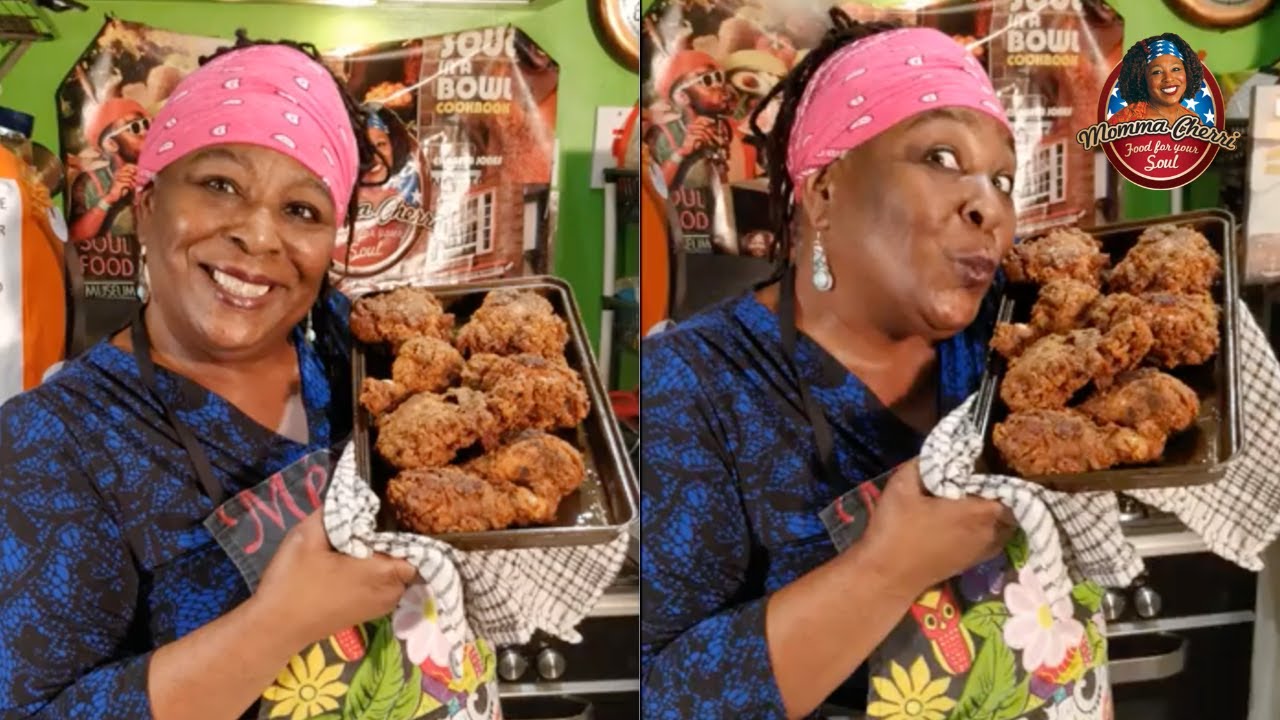 Momma Cherri's Buttermilk Mustard & Hot Sauce Fried Chicken