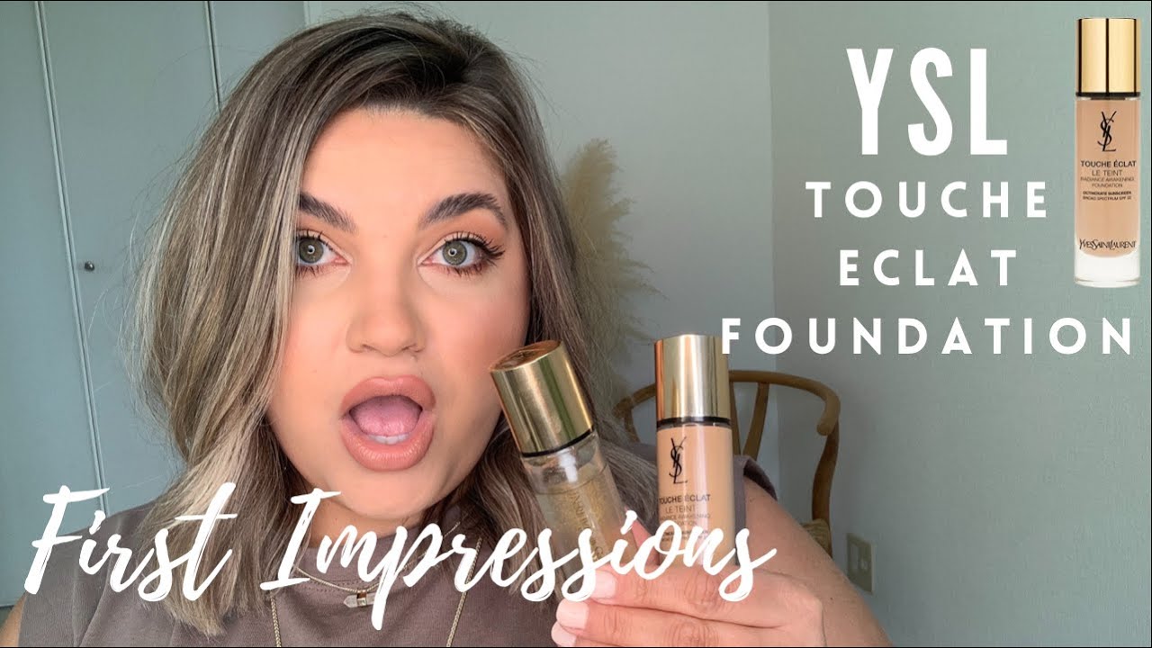 YSL Touche Eclat Foundation | First Impressions | Natural Skin Finish | Is It Worth The Price?