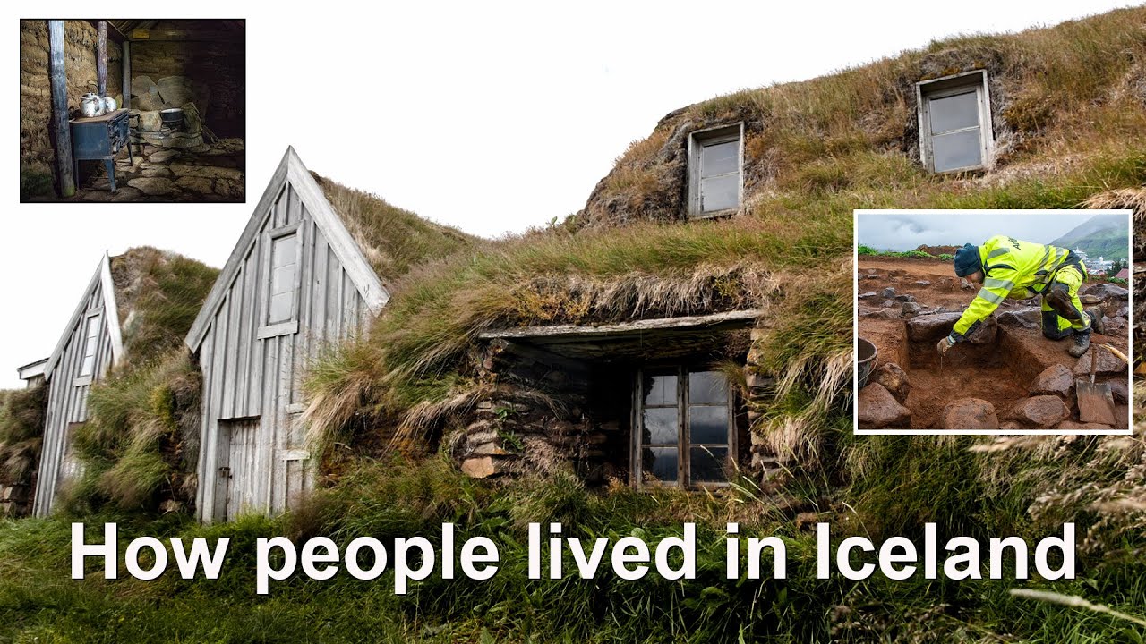 Amazing Iceland: People lived in TURF HOUSES! [ENG]