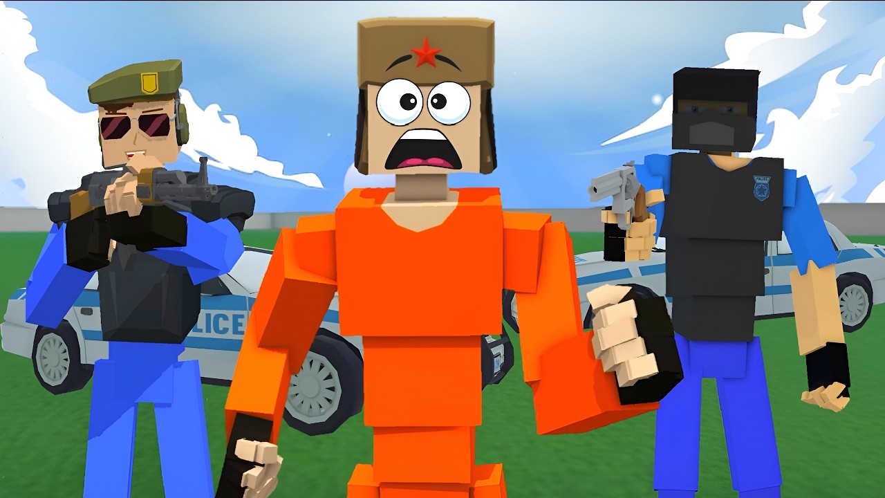 👀La Policía Intenta Atraparme Injustamente. Podrán lograrlo?🩸