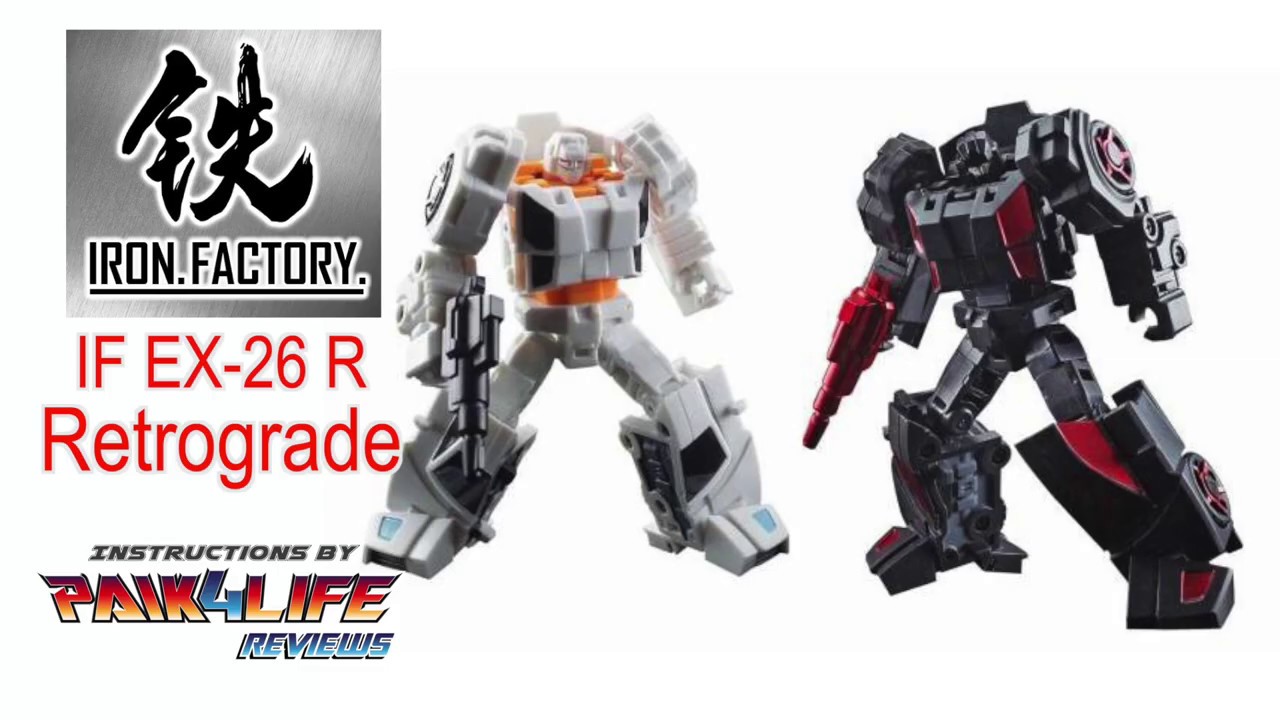Iron Factory IF EX-26 R Retrograde Official Video Manual