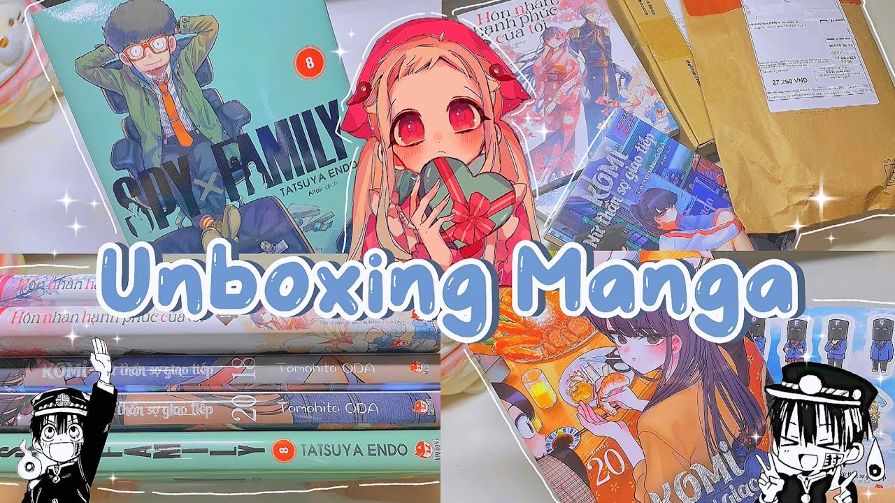 🌸 UNBOXING MANGA [asmr] || Sau Kì Thi Tuyển Sinh Mình Đã Mua Gì!? 🤔 || Tandoo 💞