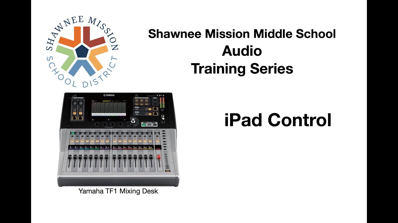 iPad  Control  with Yamaha TF1