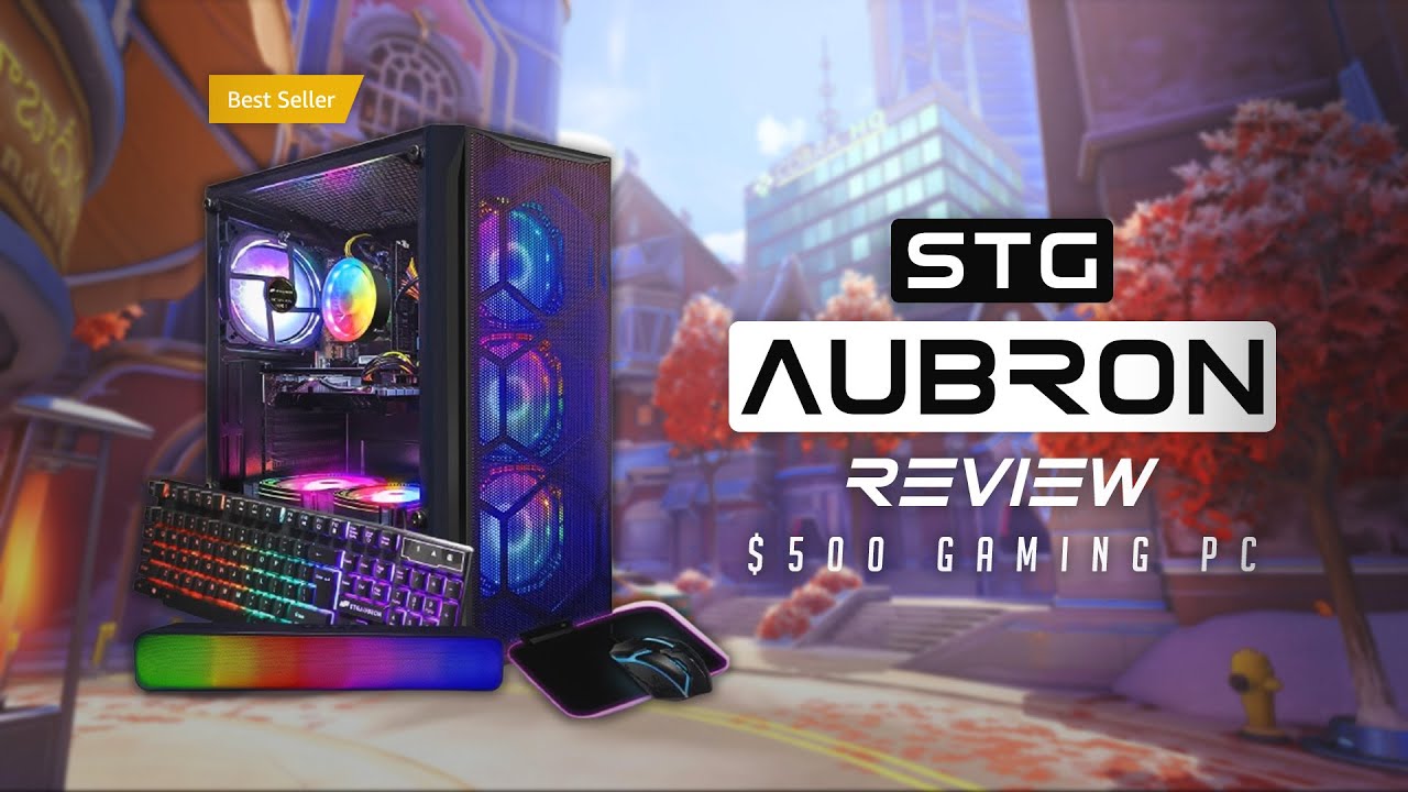 STGAubron Gaming PC Review 2025! - $500 Best Seller Prebuilt PC On Amazon!