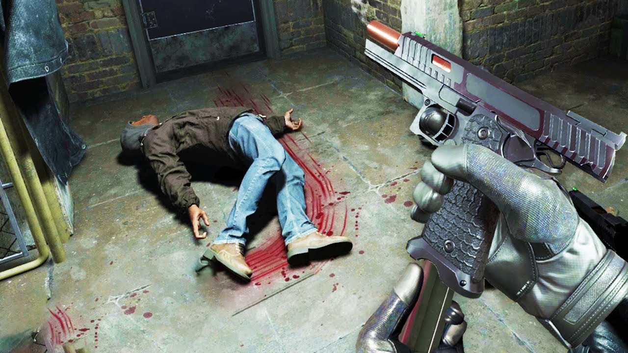 I took things Too Far This Ultra Realistic Gunman VR Game (Half Life Alyx Mods)