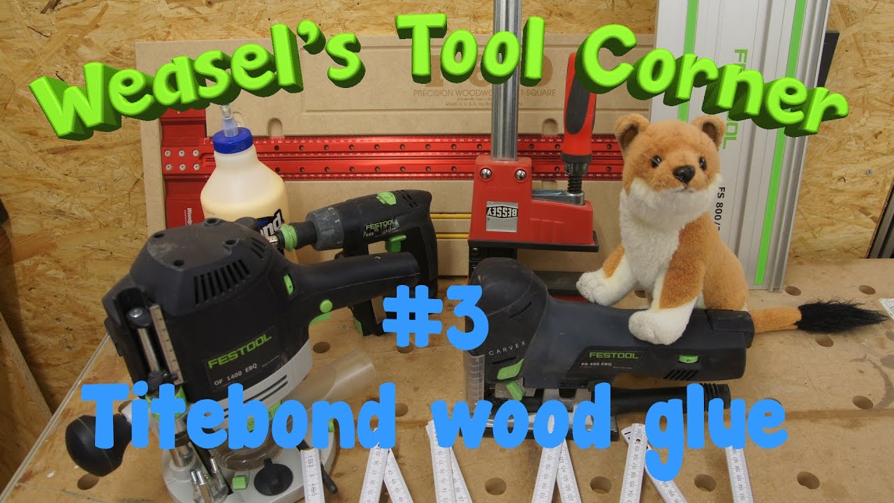 Weasel's Tool Corner #3 Titebond glue 🌳