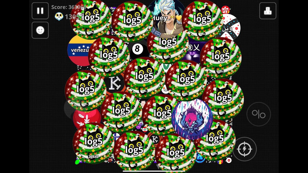 AGARIO MOBILE LIVESTREAM Log5/logan