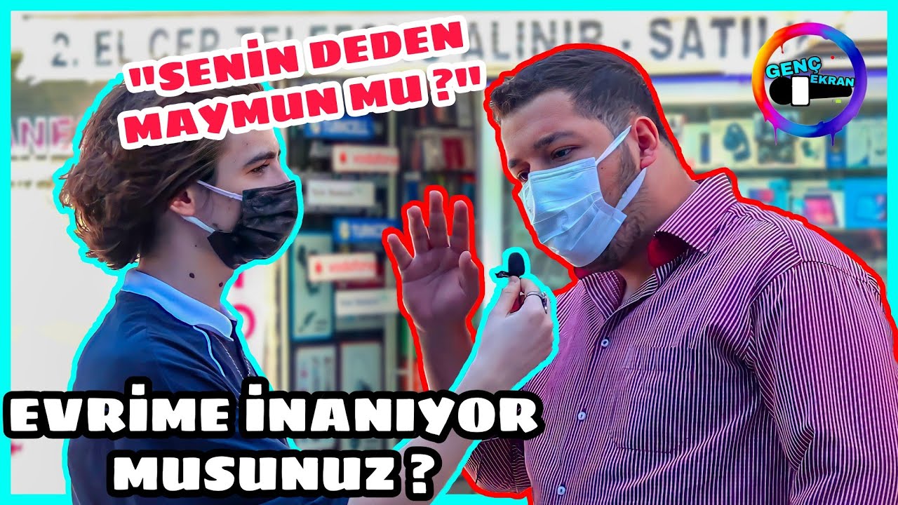 Evrime İnanıyor Musunuz ? - Maymundan Mı Geldik ? - Sokak Röportajı
