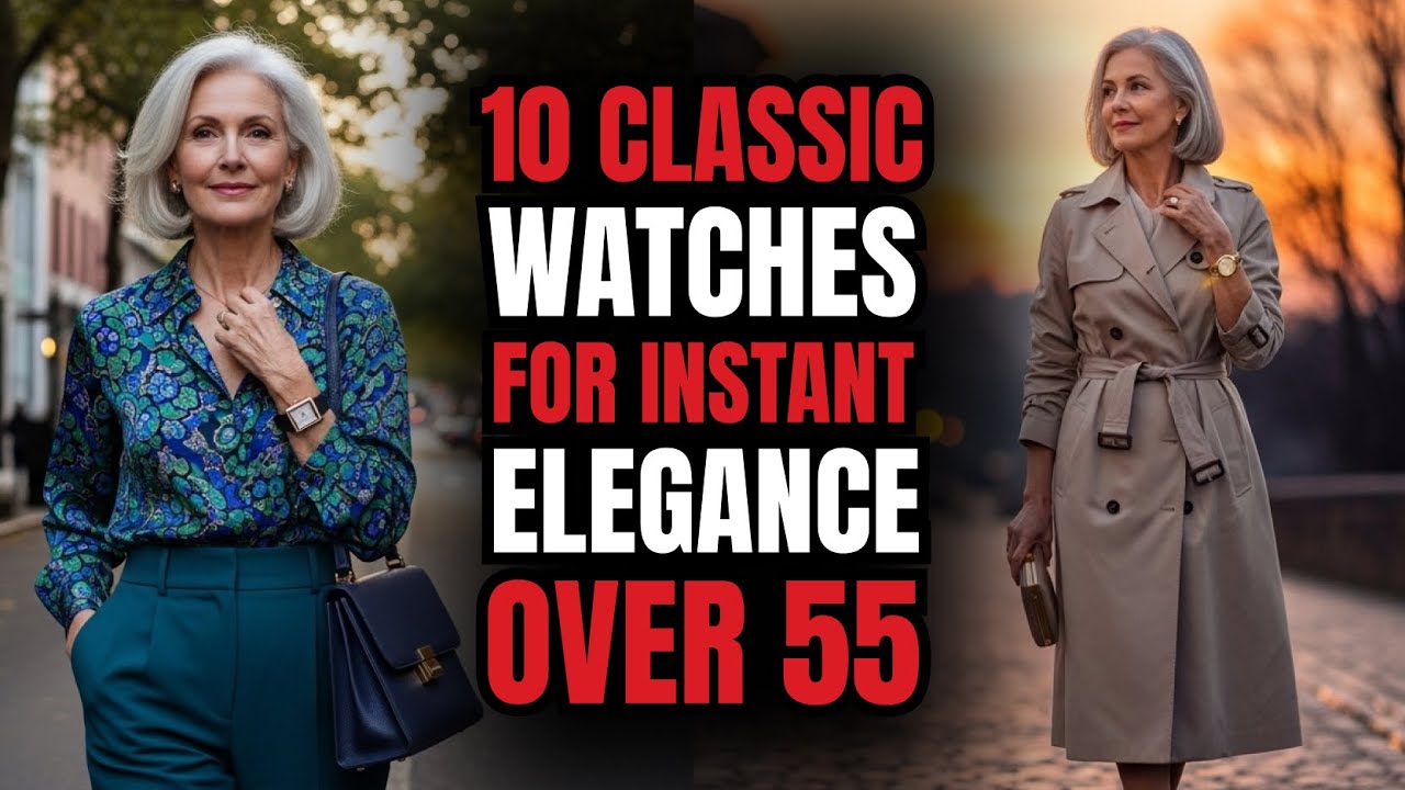 10 Classic Watches That Add Instant Elegance Over 55
