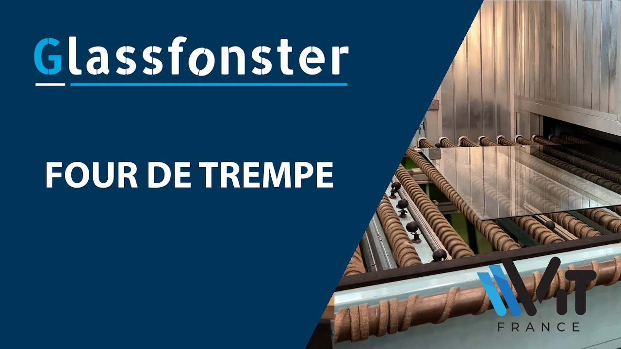 Glassfonster : Le four de trempe